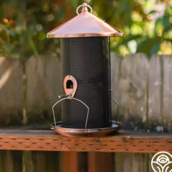 Copper Bird Feeder
