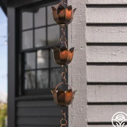 Lotus Rain Chain