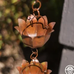 Lotus Rain Chain